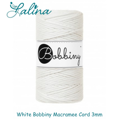 Bobbiny Macramee Cord 3mm